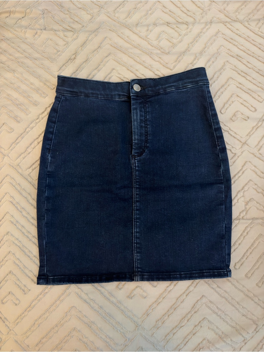 Topshop Denim Pencil Skirt